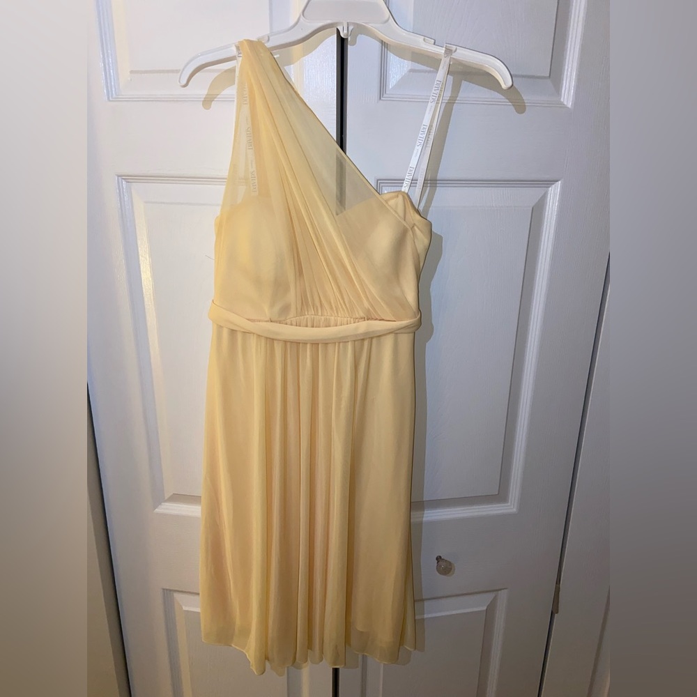 David’s Bridal | Bridesmaids Dress | Knee Length | Size 4 | Color: Canary